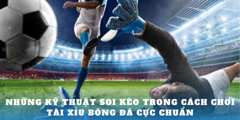 Những kỹ thuật soi kèo trong cách chơi Tài Xỉu bóng đá cực chuẩn